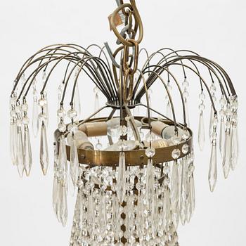 Takkronor, ett par, empirestil, 1900-talets mitt.