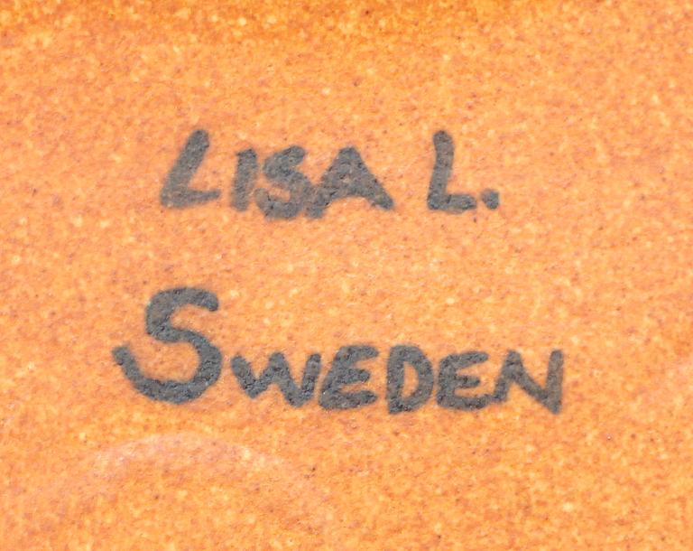 FIGURINER, 5 st, stengods, Lisa Larson Gustavsberg.