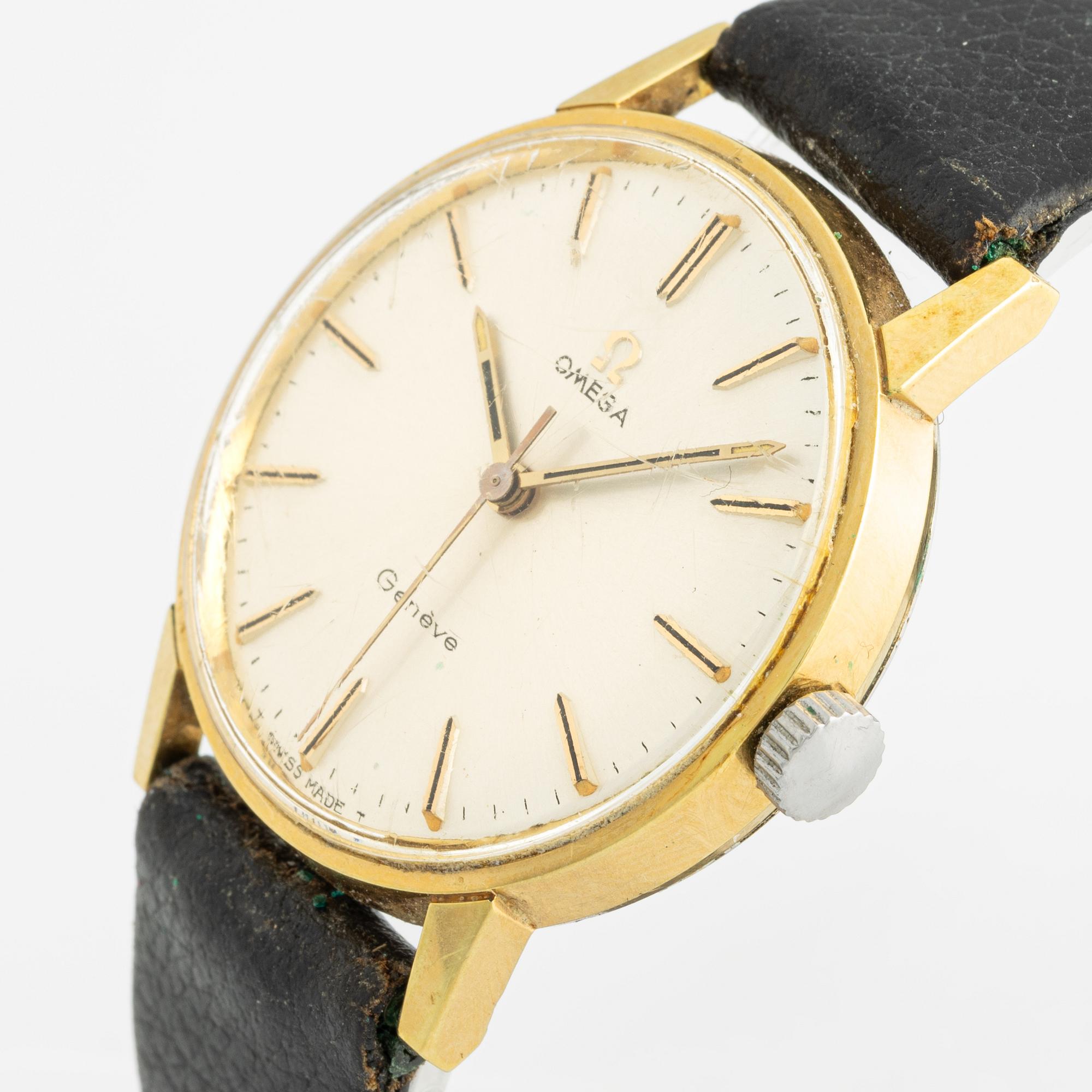 Omega, armbandsur, 34.5 mm.