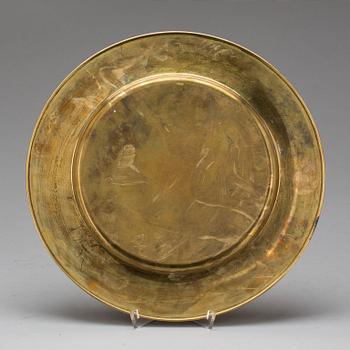 KUVERTTALLRIKAR, 12 st, mässing, troligen Stelton, Danmark, 1900-talets andra hälft.