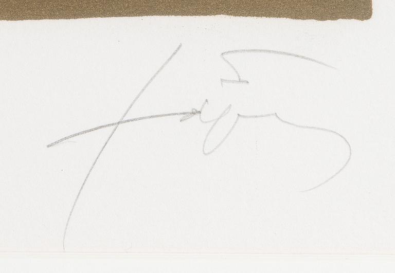 Antoni Tàpies, "A.M.".
