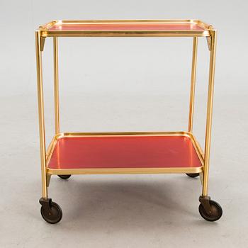 A tea trolley, Woodmet Limited, England mid-20th Century.