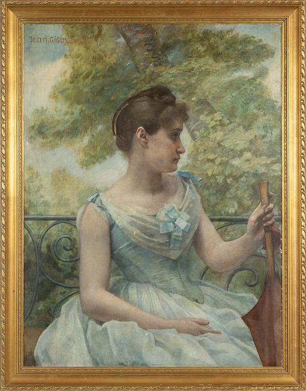Jean-François Gigoux, oil on canvas, signed.