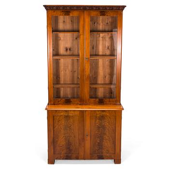 A Swedish mid-19th century book cabinet.