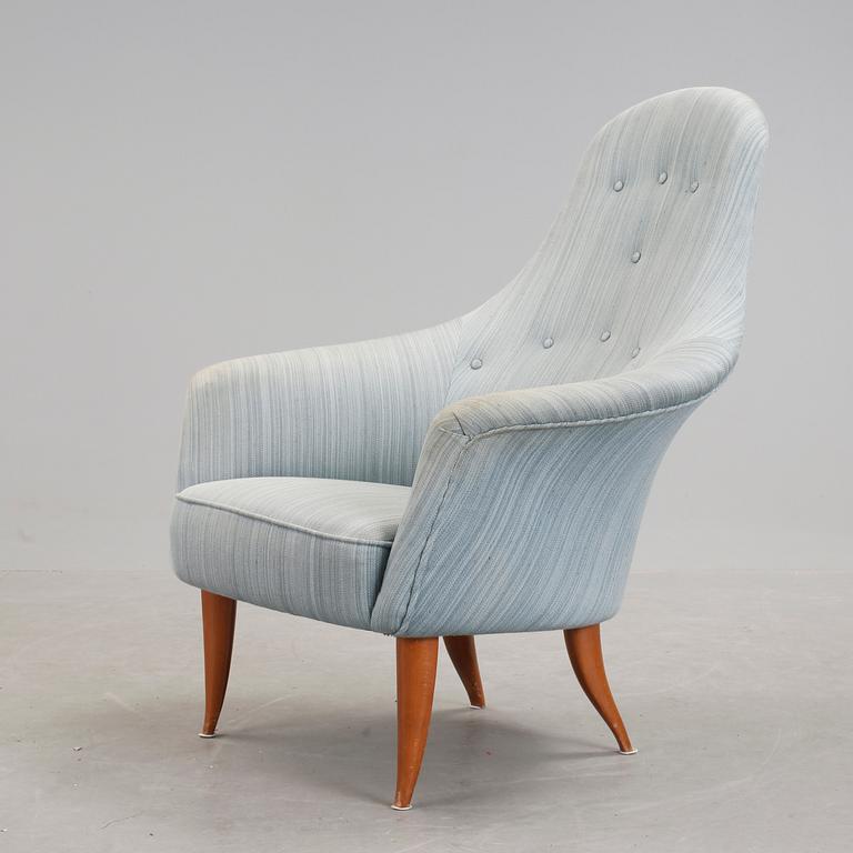 FÅTÖLJ, "Stor Adam" ur "Paradiset", Kerstin Hörlin-Holmquist, Triva-serien, Nordiska Kompaniet.