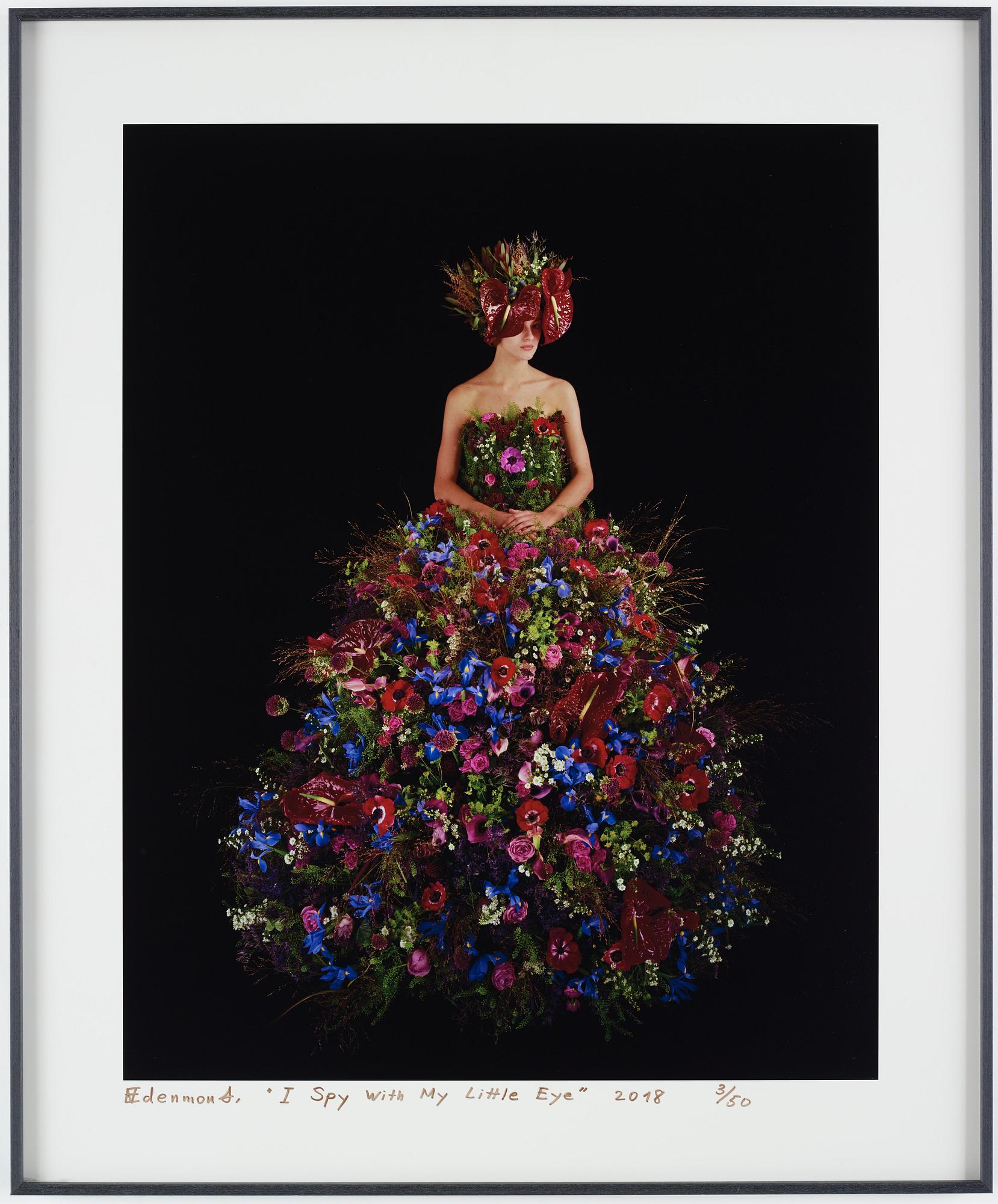 Nathalia Edenmont, pigment print, signed and dated 2018, numbered 3/50.