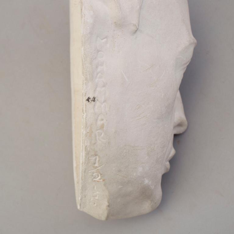 ANDERS MOHAMMAR, sculpture, plaster, signed, 1/2.