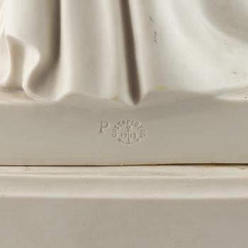 Bertel Thorvaldsen, a parian sculptur of Christ, Gustavsberg.