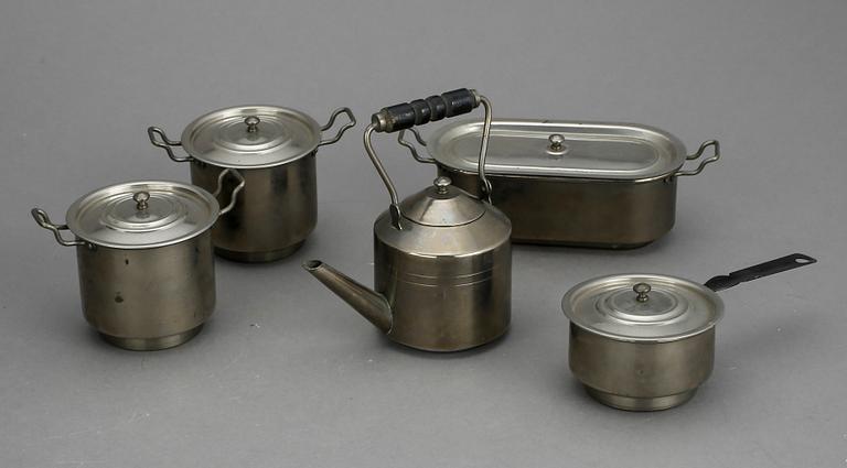 LEKSAKSSPIS, plåt, märkt DRGM, cirka 1910-tal.