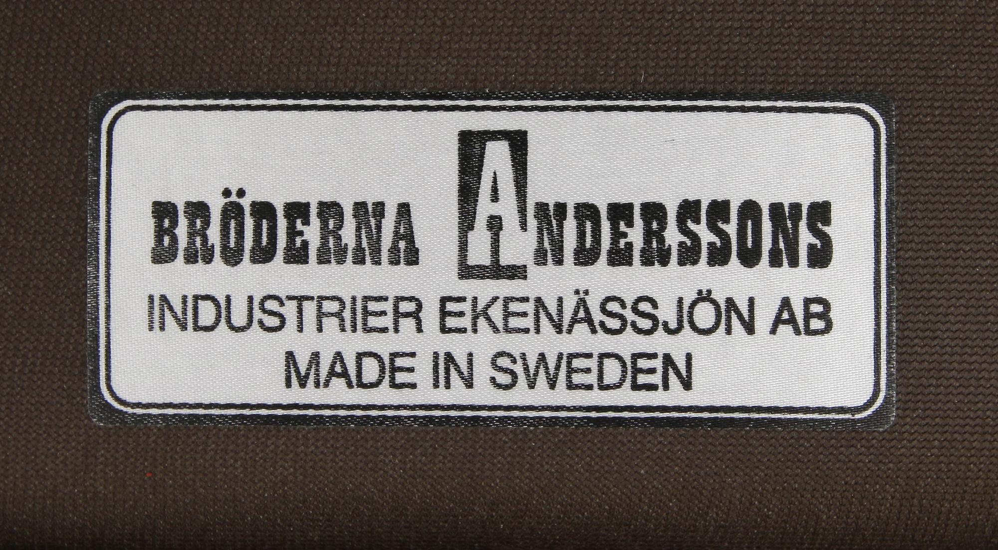 FÅTÖLJER, 1 par, Bröderna Andersson, 1900-talets senare del.