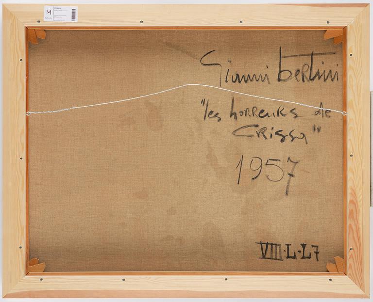 Gianni Bertini, Composition.