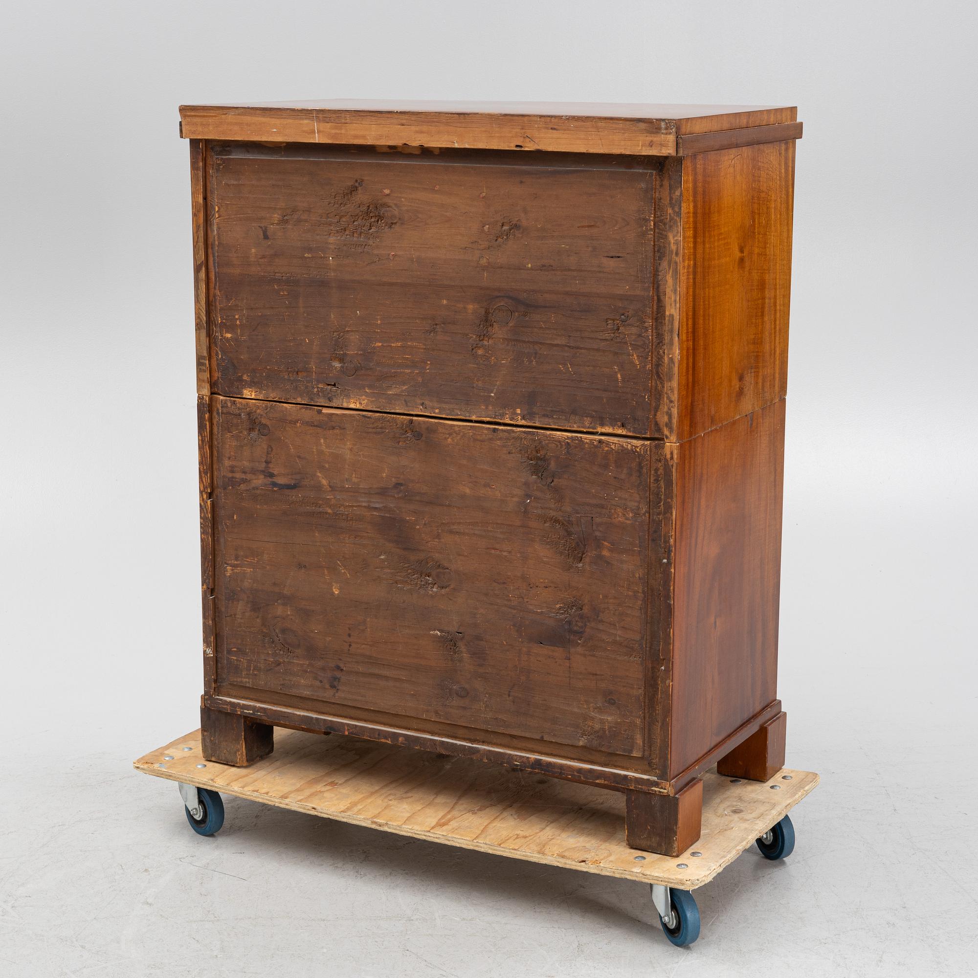 Sekretär, av Daniel Sehfbom, mästare i Stockholm 1800-1837.