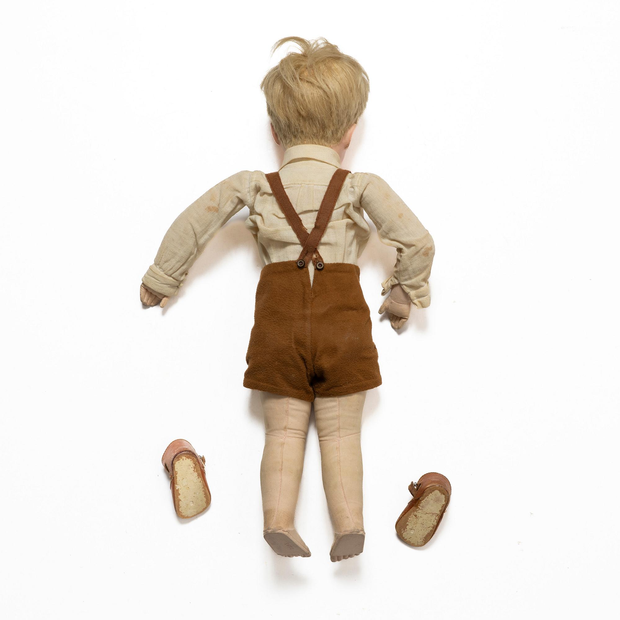 Käthe Kruse, boy doll, Germany, 1930s.