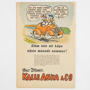 Serietidningar, "Kalle Anka & Co, 12 st, komplett årgång 1949.