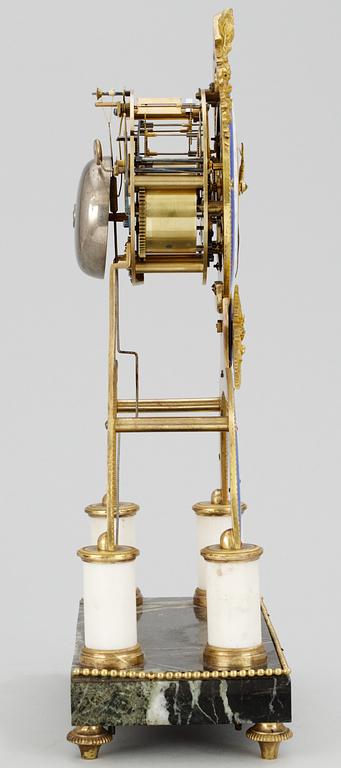 A French mantel clock by Faisant, circa 1800.