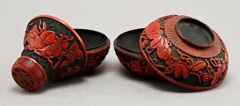 KÄRL, lackarbete, Kina, 1800/1900-tal.