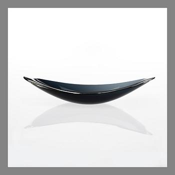 KAJ FRANCK, GLASS SCULPTURE. Lancet. Signed K. Franck, Nuutajärvi Notsjö -57.