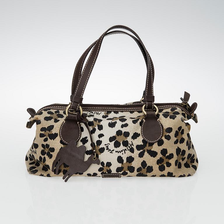 A MOSCHINO JEANS SHOULDER BAG.