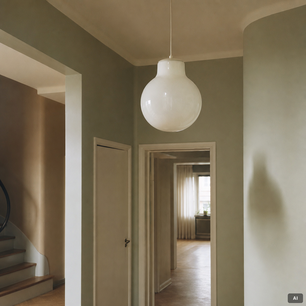 Gunnar Asplund, A GA2 pendandt lamp, Blond Belysning, contemporary.