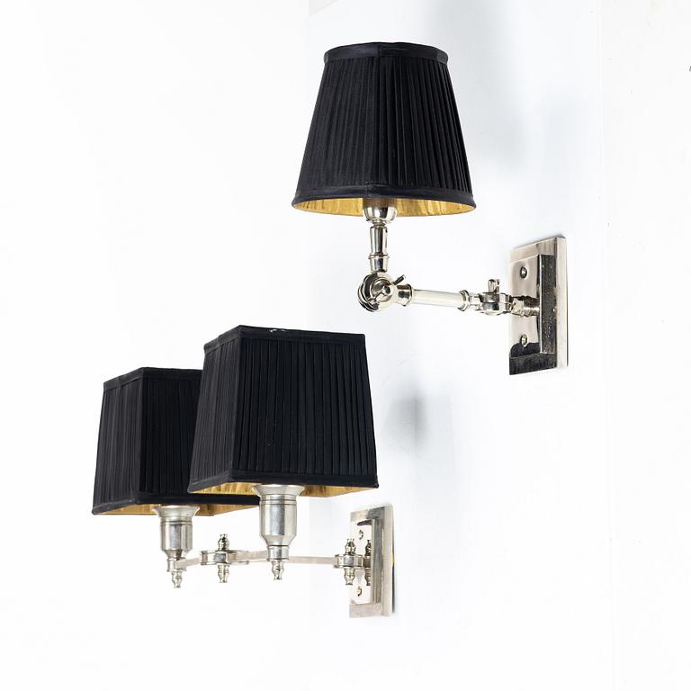 Two wall lamps from Eichholtz.