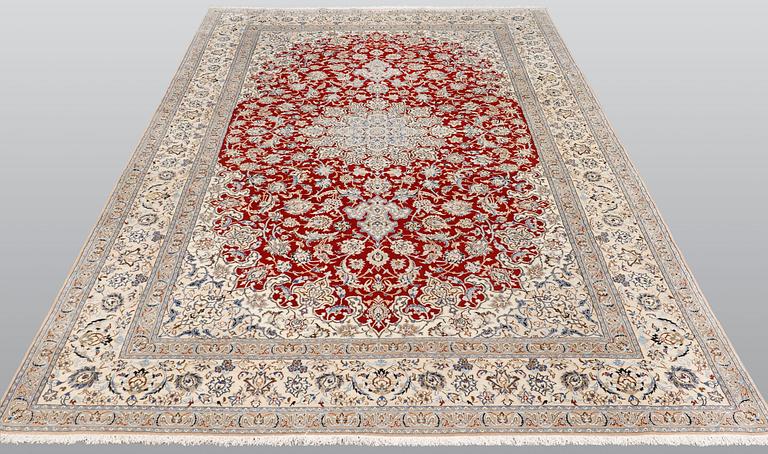 Matta, Nain Part Silk, sk 6 LAA, signerad Deroshk 297 x 176 cm.