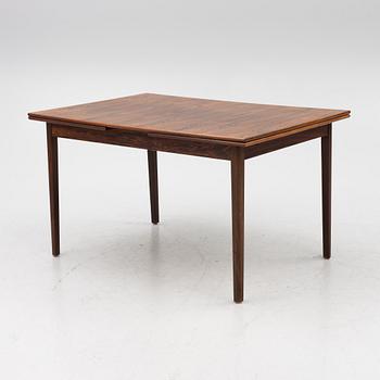 A 'Ladoga' dining table and four 'Mustang' chairs, IKEA, 1960s.