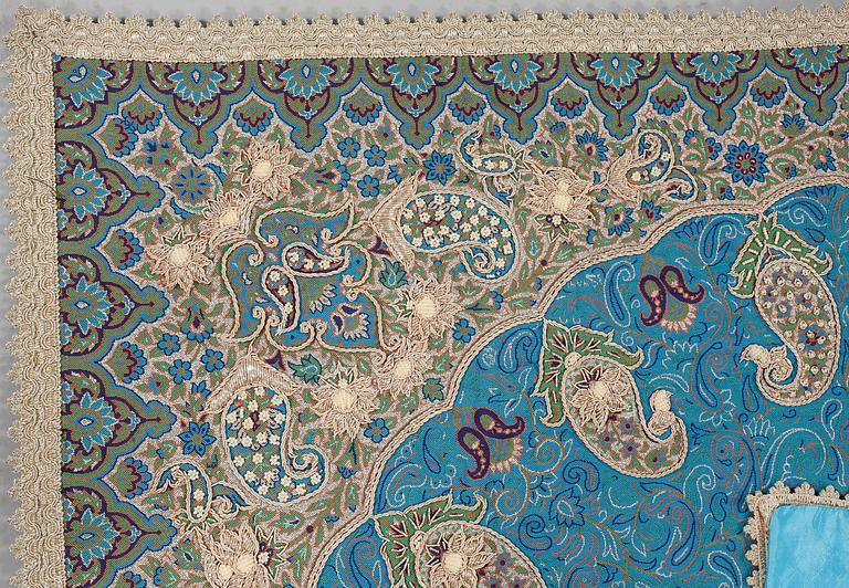 BRODYR, möjligen Yazd, 1900-talets slut, 99 x 99 cm.