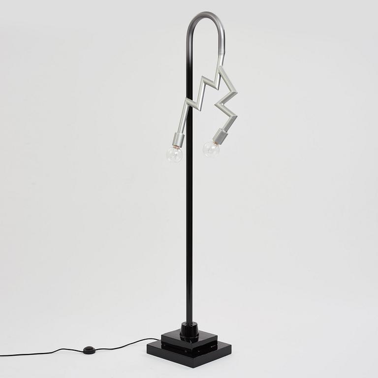 Lotta Lampa, a unique "Tjabo Thunder Light", floor lamp, Studio Lotta Lampa, Sweden 2018.