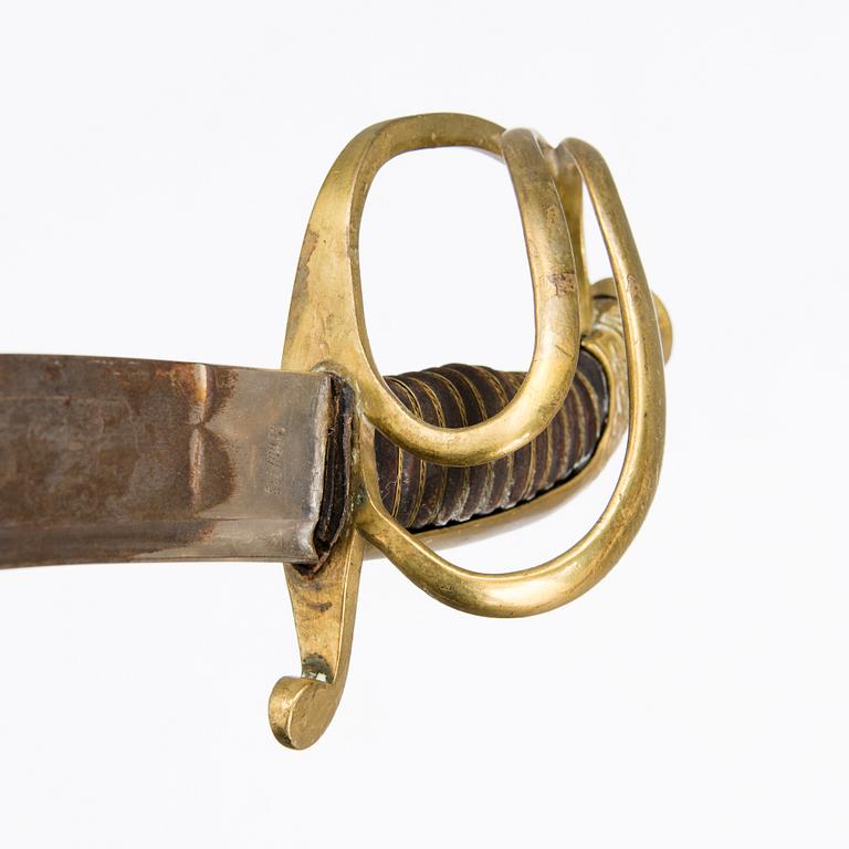 OFFICERSSABEL, Ryssland, för kavalleriet, modell 1827-1909.