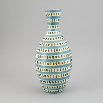 Stig Lindberg, a faiance vase. Gustavsberg.
