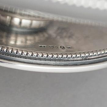 CG HALLBERG, a silver dish from Stockholm, 1933.