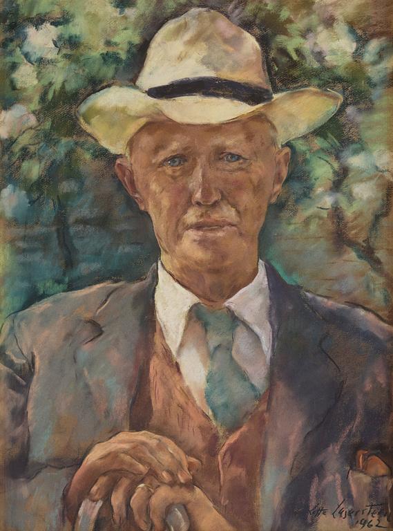 Lotte Laserstein, Portrait of Vicar Fabian Wide (1882-1978).