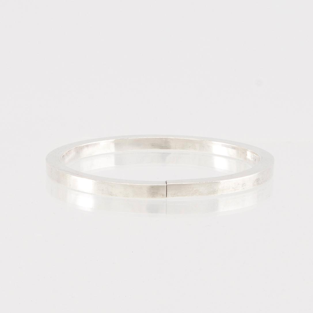 Elon Arenhill, armringar 2 st silver, Malmö 1964 och 1991.