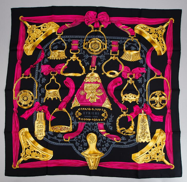 Hermès, scarves, 2 st.