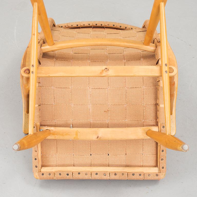 FÅTÖLJ, möjl "Anders", Yngve Ekström, 1900-talets andra hälft.