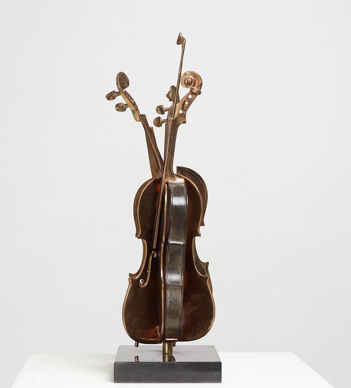 Fernandez Arman, Sliced violin, 1994.