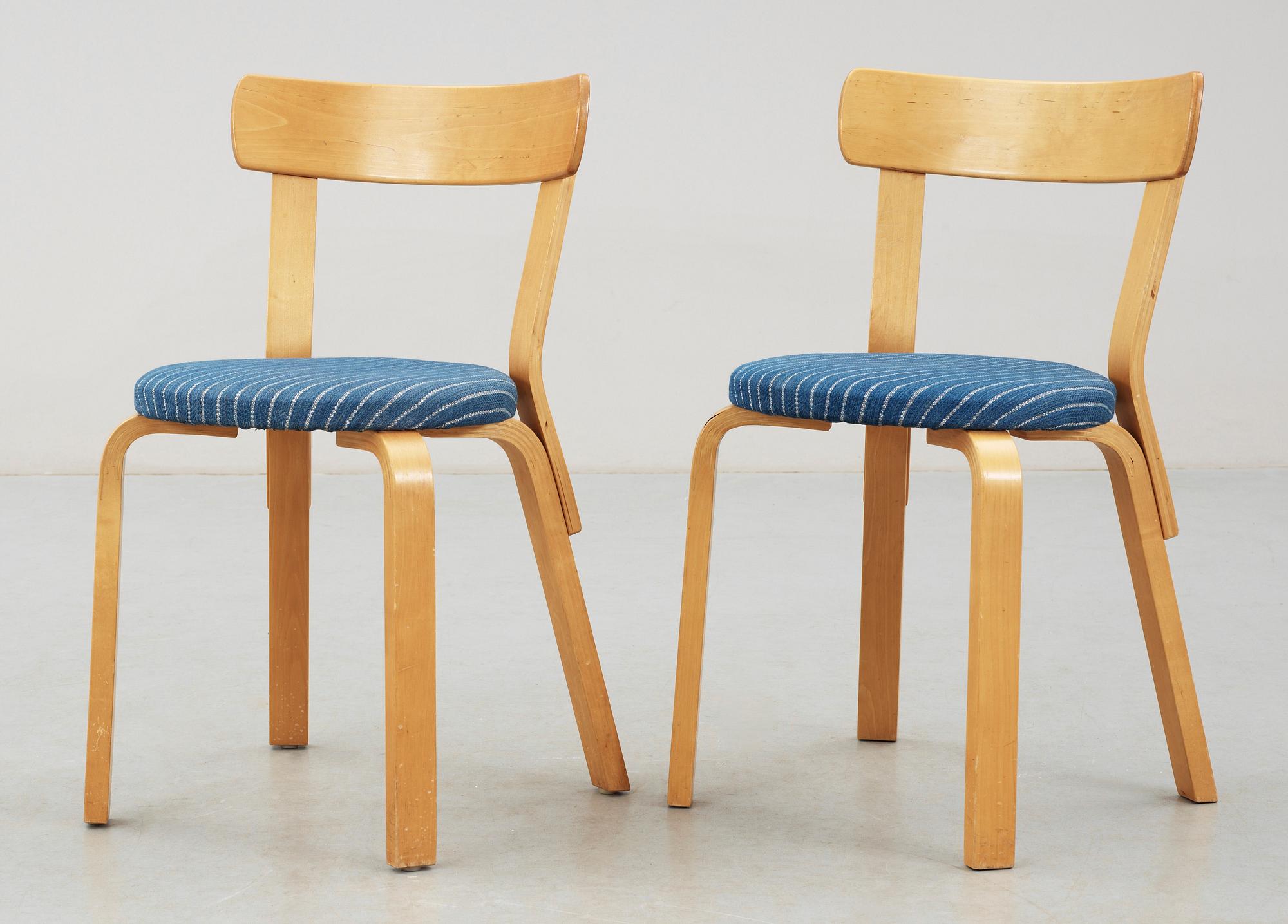 STOLAR, 2 st, Alvar Aalto, 1950-tal.
