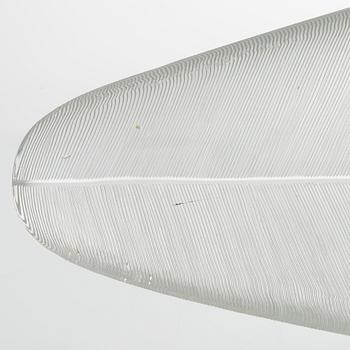 Tapio Wirkkala, a '3869' art object 'Feather' signed Tapio Wirkkala Iittala -55.