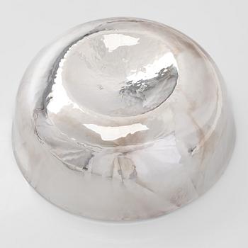 A sterling silver and enamel bowl, maker's mark of A. Tillander, Turku 2005.