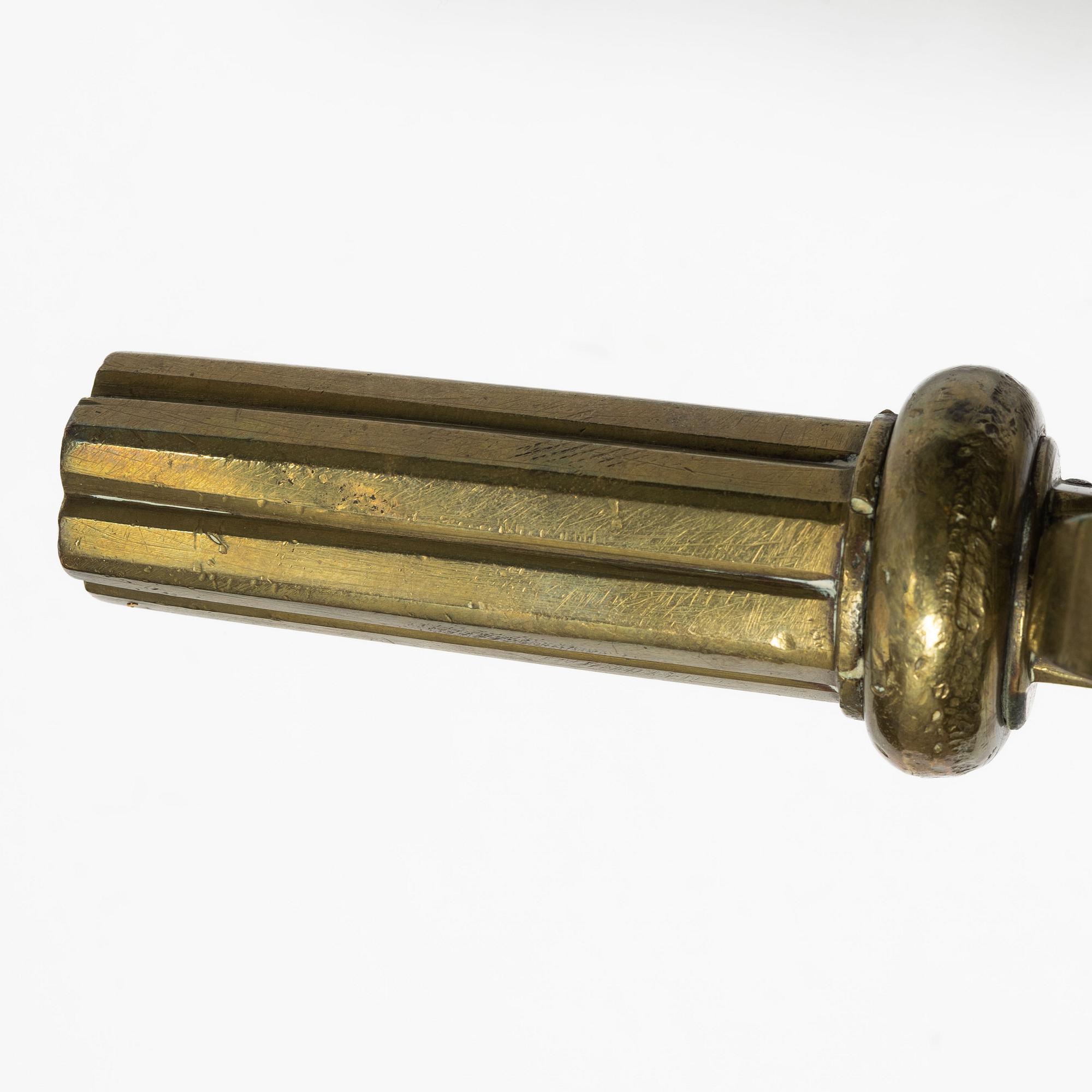 Slaglåsrevolver, svensk, Anders Gustafsson (1835-1924 Ödesstugu).