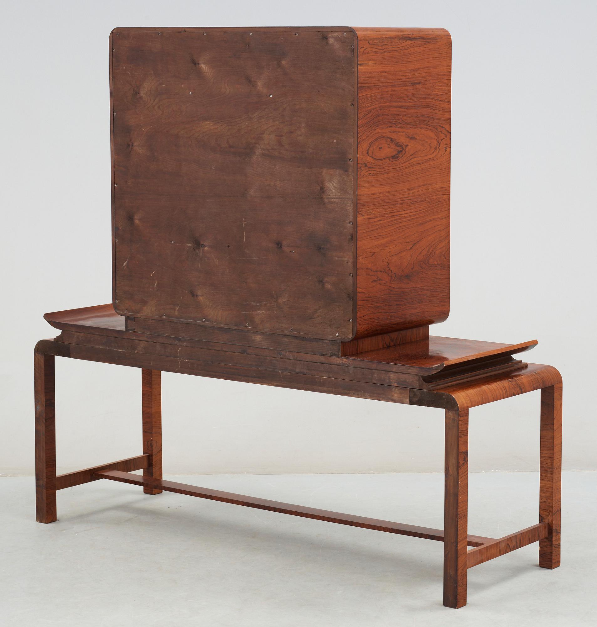 BARSKÅP, art deco, 1930-tal.