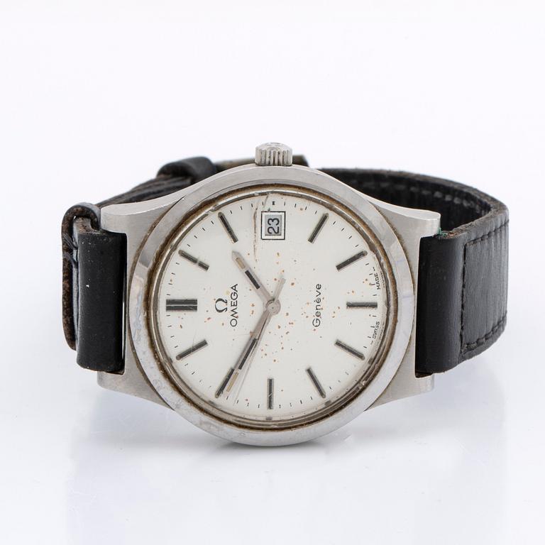OMEGA, Geneve, wristwatch, 36 mm.