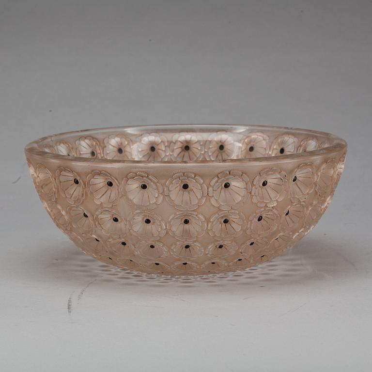 SKÅL, glas, Lalique, signerad Lalique France. 1900-talets andra hälft.