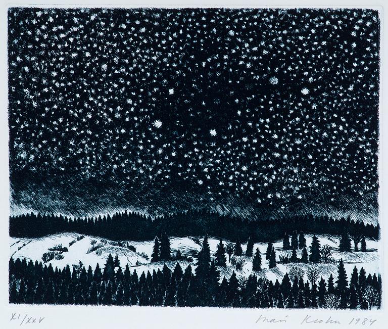 Inari Krohn, "WINTER NIGHT".