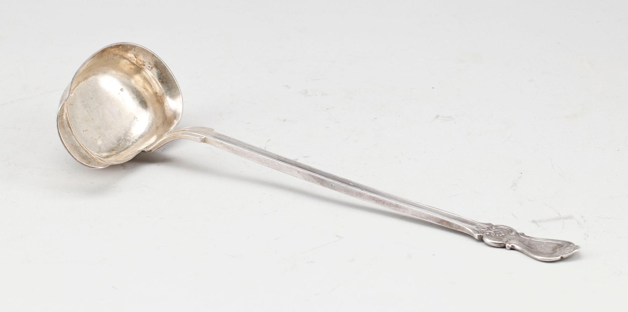 SOPPSLEV, silver, C V Edvall, 1896. Vikt ca 260 gram.