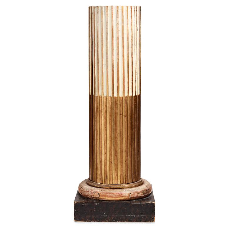 A late Gustavian late 18th century column.