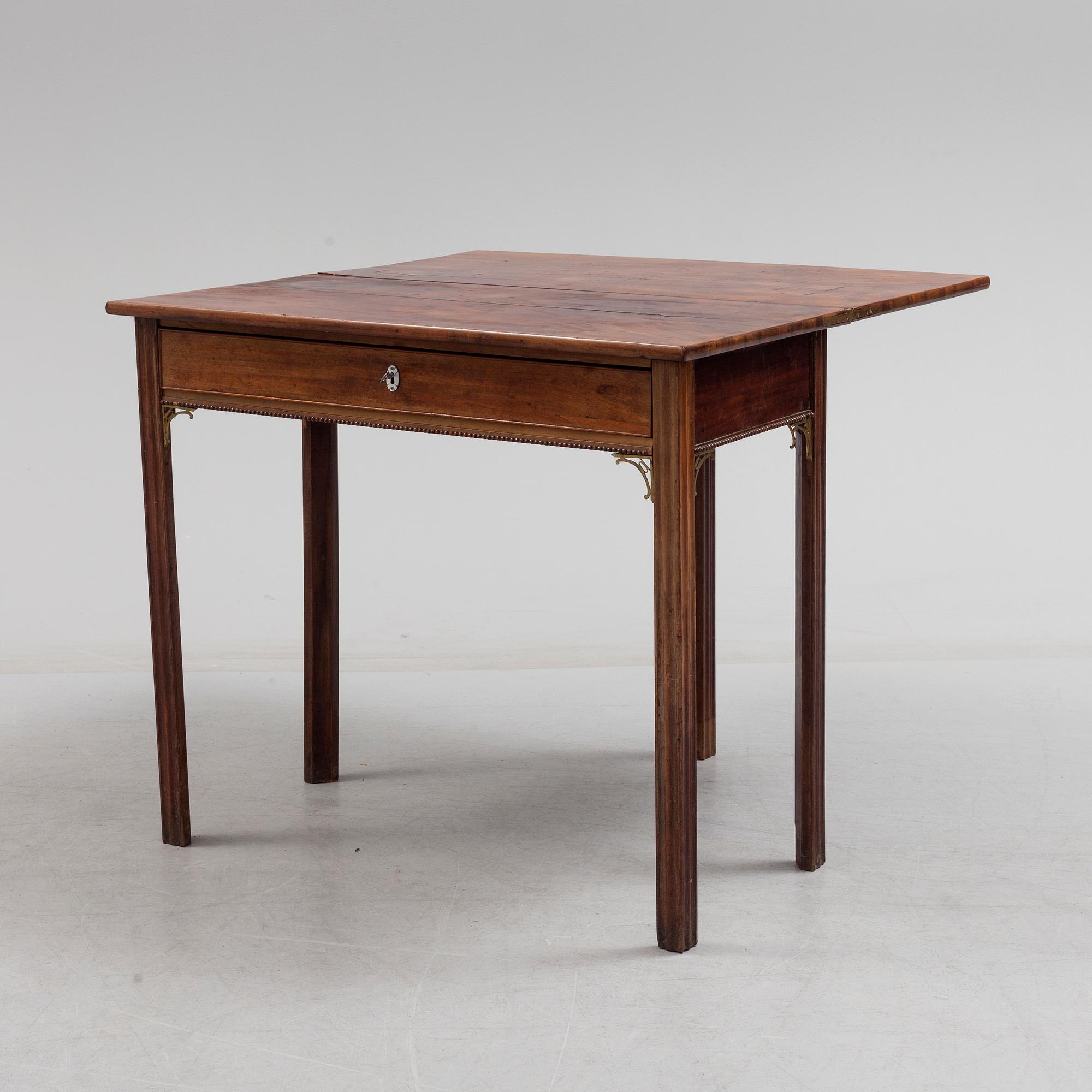 A late Gustavian table.