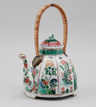 TEKANNA, porslin, Kina, Kangxi 1662-1722.