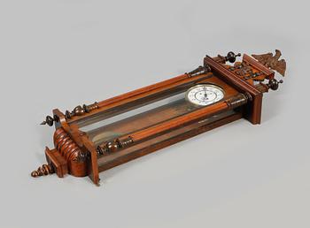 LODREGULATORUR, nyrenässans, Gustav Becker, Tyskland, 1800-talets slut.