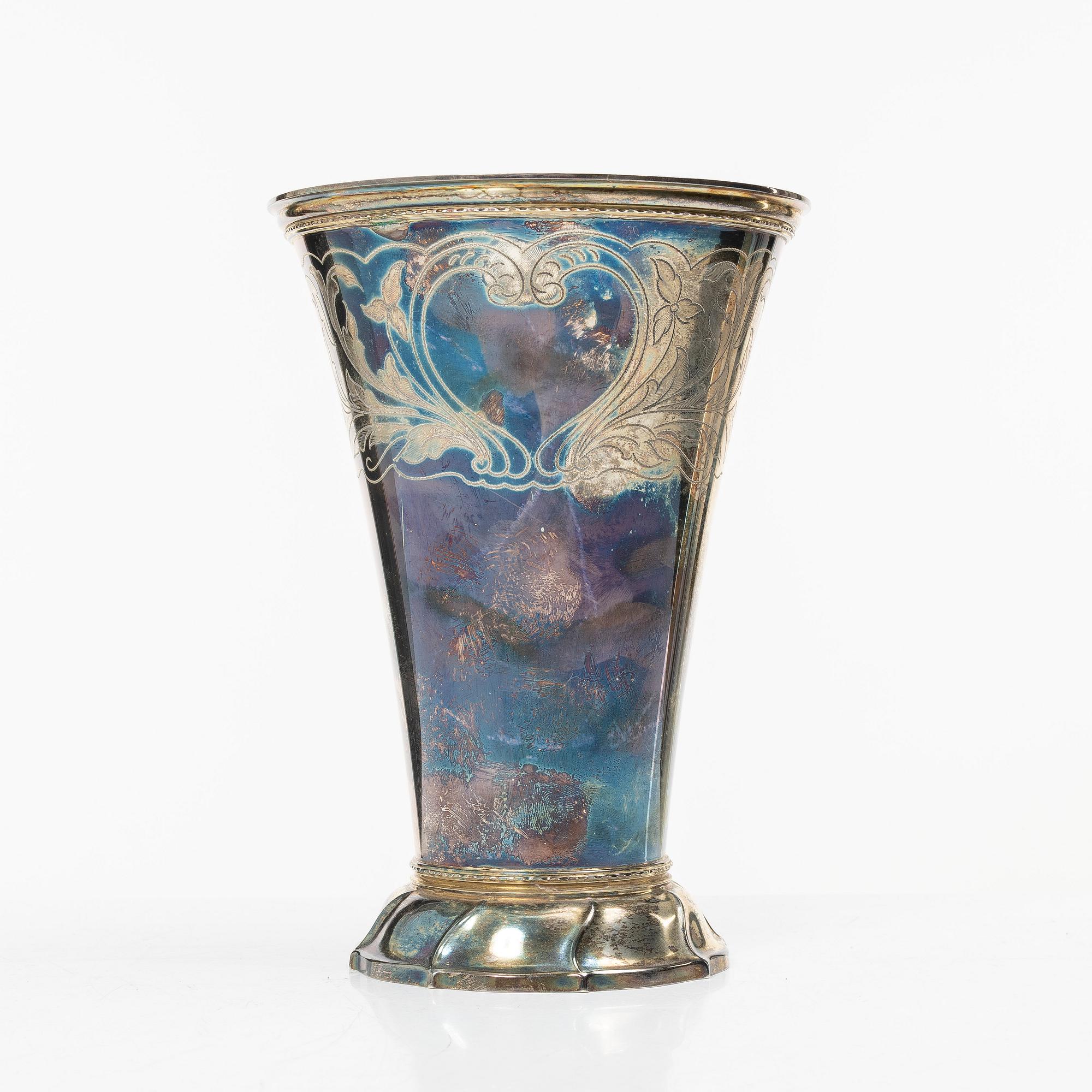 A silver cup, GAB, Stockholm 1947.